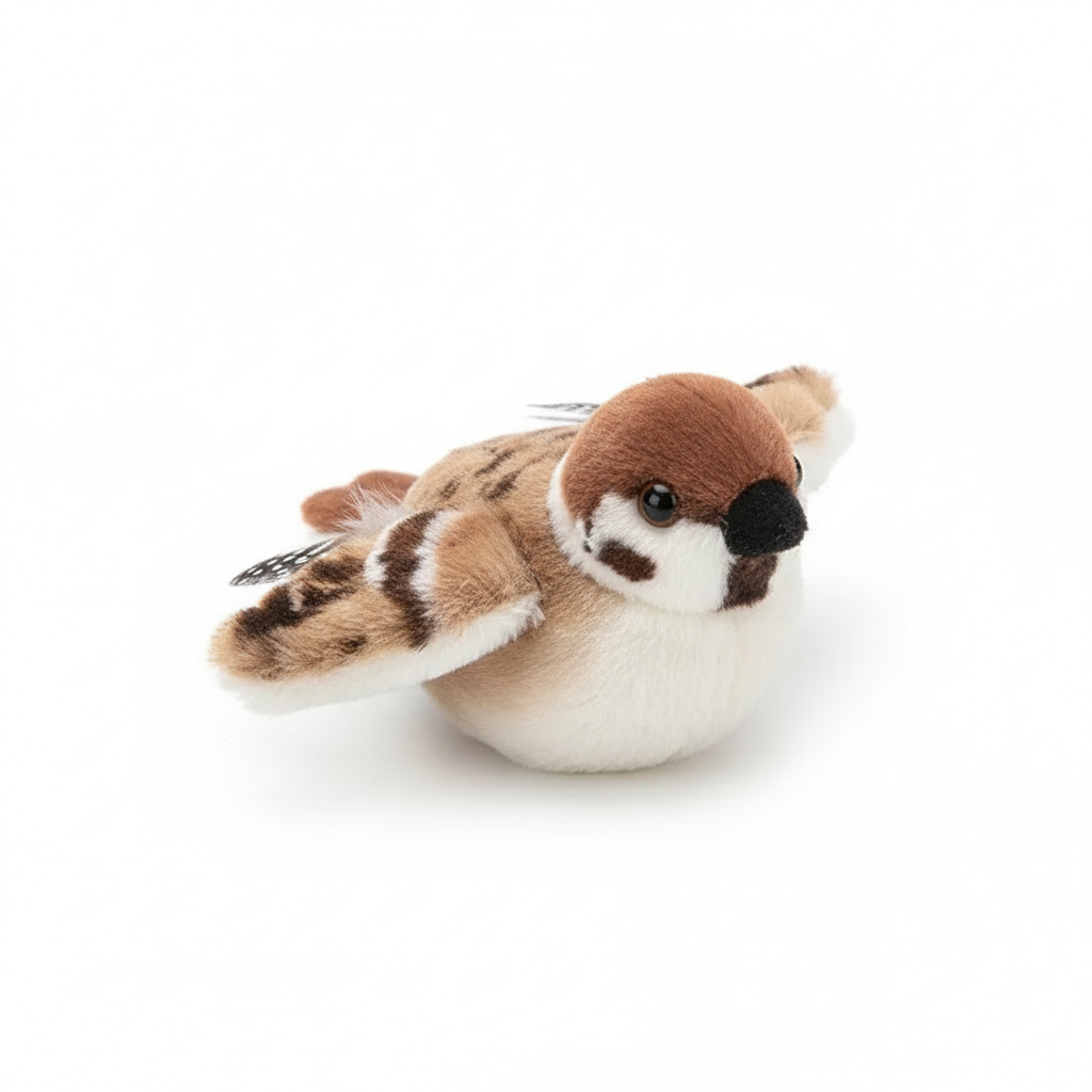 Hot Simulated Bird Cat Toy Interactive Toys Dog Rechargeable Chirping Flapping Bird(no Flying) Touch Activated Plush Pet Toy